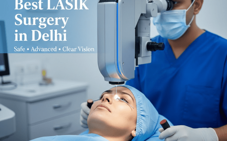  Best LASIK Surgery in Delhi: A Safe, Advanced Guide to Clear Vision