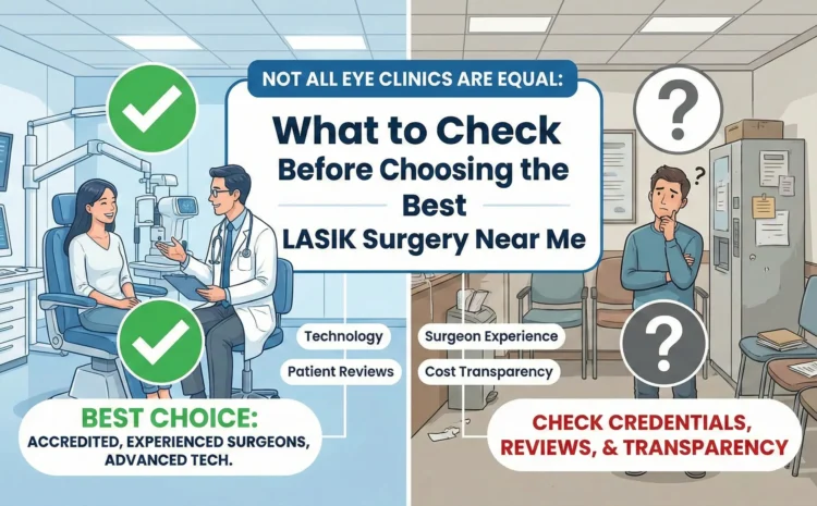  Not All Eye Clinics Are Equal: What to Check Before Choosing the Best LASIK Surgery Near Me