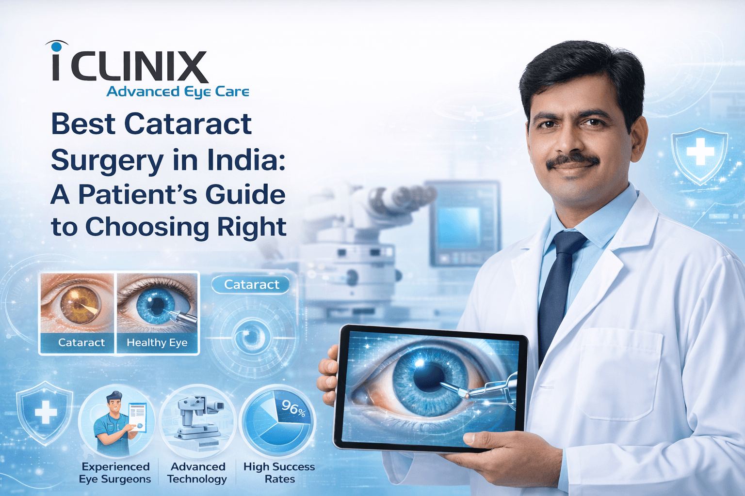 Best Cataract Surgery in India | iCliniX Eye Care