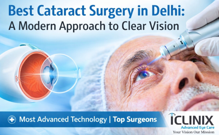  Best cataract surgery in Delhi: A Modern Approach to Clear Vision