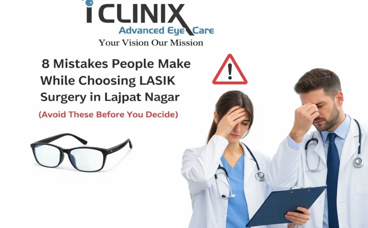  8 Mistakes People Make While Choosing LASIK Surgery in Lajpat Nagar (Avoid These Before You Decide)