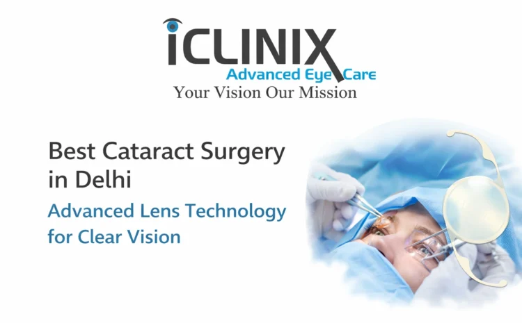  Best Cataract Surgery in Delhi – Advanced Lens Technology for Clear Vision