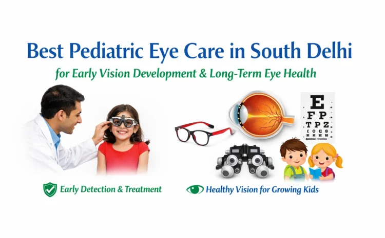  Best Pediatric Eye Care in South Delhi for Early Vision Development & Long-Term Eye Health