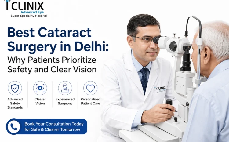  Best Cataract Surgery in Delhi: Why Patients Prioritize Safety and Clear Vision