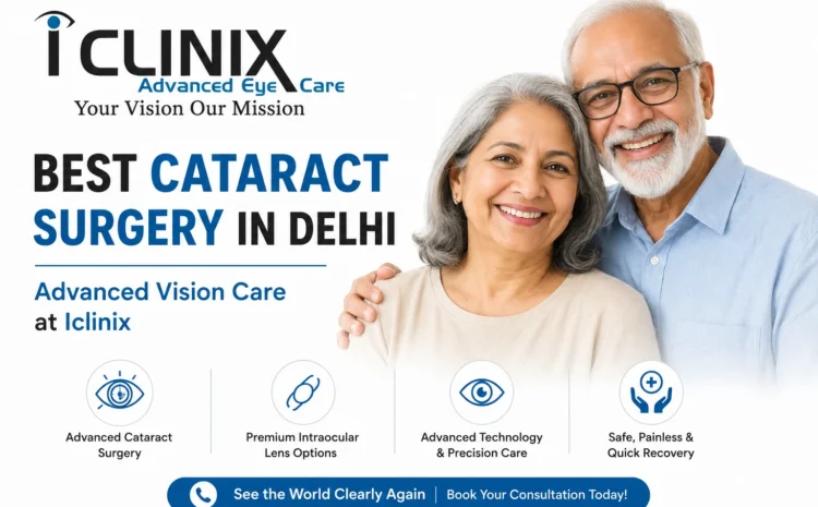  Best Cataract Surgery in Delhi | Advanced Vision Care at Iclinix