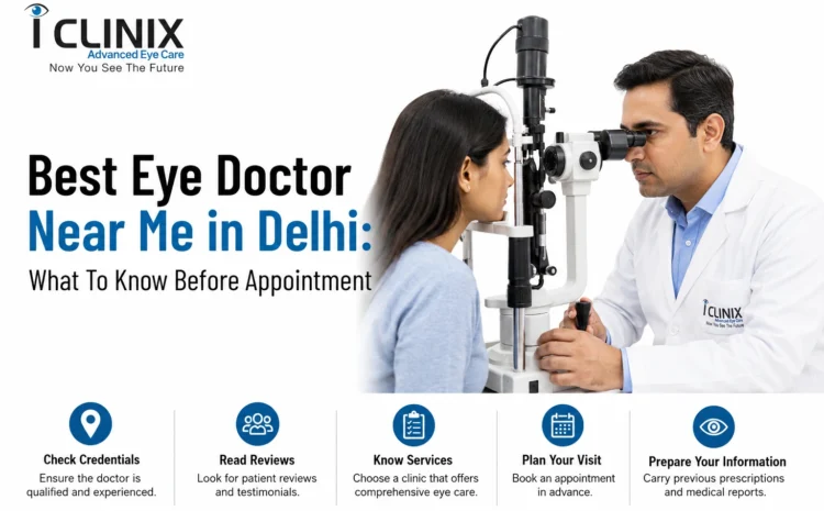  Best Eye Doctor Near Me in Delhi: What To Know Before Appointment
