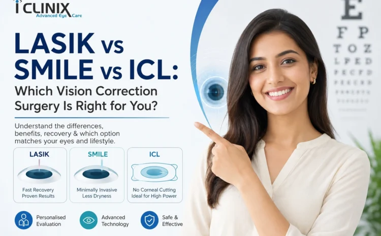 LASIK vs SMILE vs ICL: Which Vision Correction Surgery Is Right for You?