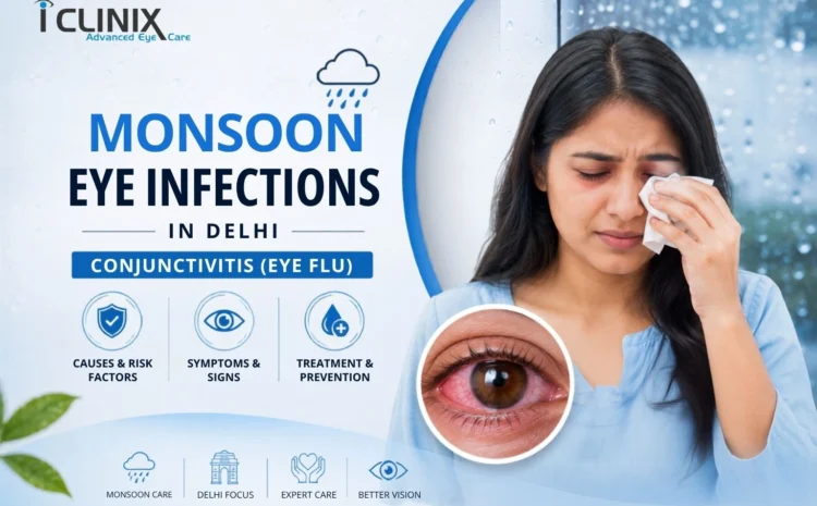  Monsoon Eye Infections in Delhi: Conjunctivitis (Eye Flu) Prevention & Treatment