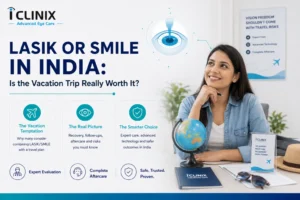 LASIK or SMILE during an India vacation: Timing, recovery, and logistical considerations