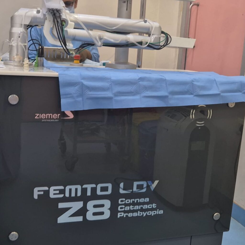 Ziemer Femto LDV Z8 femtosecond laser