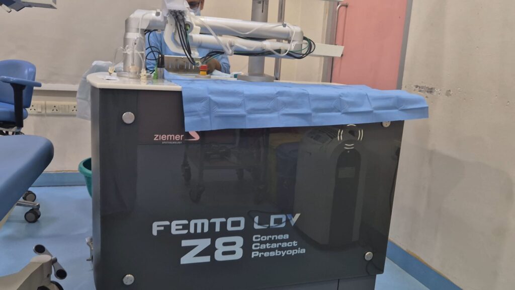 Ziemer Femto LDV Z8 femtosecond laser