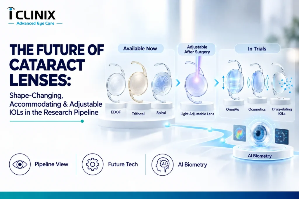 The next wave of cataract lenses: Shape-changing, accommodating and light-adjustable technology — a clear look at present options, trial-stage devices, and what’s still further out